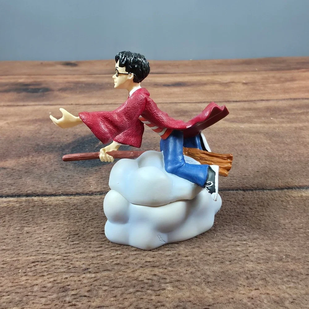 Department 56 Harry Potter Trinket Box Kids Red Good Nimbus 2000 Snitch Charm